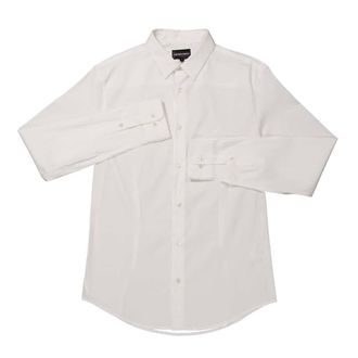 Emporio Armani Stretch Nylon-Blend Long-Sleeved Shirt