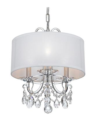 Crystorama 3-Light Othello Mini Chandelier