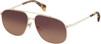 Lanvin Zonnebril - Heren - Accessoires - Bruin - Maat: ONE Size