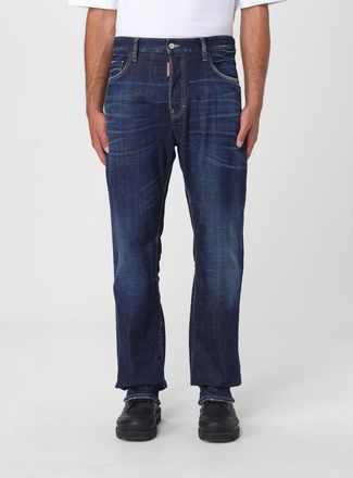Dsquared2 Versleten Denim Regular Jeans