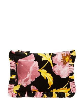 La DoubleJ printed clutch bag - Pink