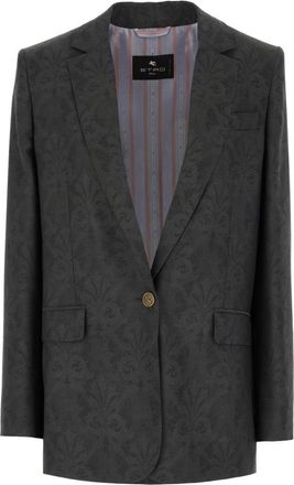 Etro Mujer, Chaquetas, Gris, Talla: S