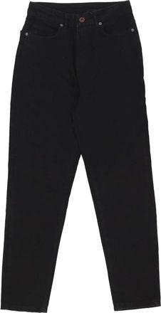 Vision Of Super Zwarte Denim Jeans met Bedrukte Vlammen - Heren - Slim Fit Jeans - Zwart - W34 - Denim - Jeans