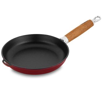 Chasseur Sart&eacute;n De Hierro Fundido Esmaltado 28cm Rojo - 313003 - Chasseur