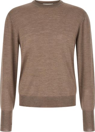 Maryya Gray Virgin Wool Mens Cardigan