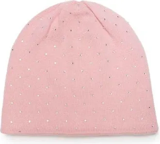 Generation Love Norah Crystal Beanie in Pink at Nordstrom