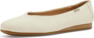 Dr. Scholls Violet Womens Flat Shoes Off-White : 8.5 M, Synthetic