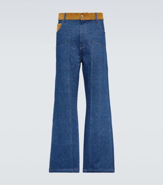 Wales Bonner Cymbal wide-leg jeans