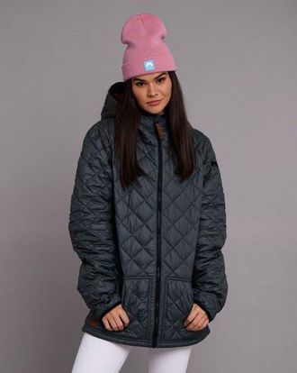 OOSC Glacier Thermolite Insulated Jacket - Unisex in Dark Grey at Nordstrom, Size X-Small