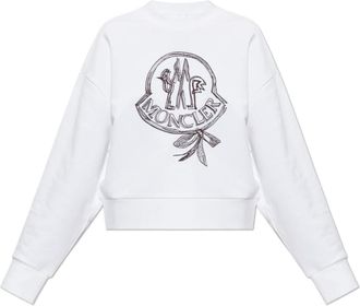 Moncler Mujer, Sudaderas, Blanco, Talla: S