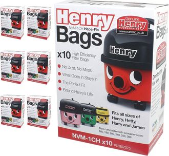 Nova 7 Paquetes De Bolsas De Aspiradora (x10) Para Aspiradora Numantic