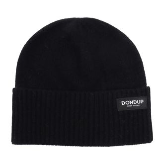 Dondup Beanies, unisex, Black, Size: ONE SIZE Cappello