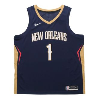 Nike NBA Zion Williamson New Orleans Pelicans 2022/23 Icon Edition Swingman Jersey 1 CW3674-424