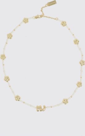 Marc Jacobs Collana Marc Jacobs in ottone e perline con fiori