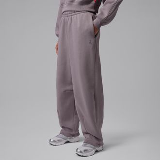 Nike Jordan Womens Jordan Brooklyn Wide-Leg Pants in Purple | IM7301-524