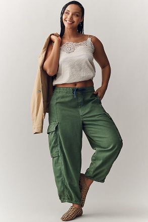 Pilcro Linen Cotton Jogger Pants