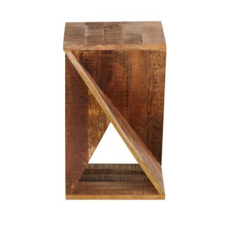 Maisons du monde Mesa auxiliar de madera de mango