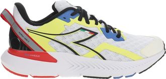 Diadora Mythos Blushield Volo 3 White / Black / Yellow Fluo 179090-C0008 Mens