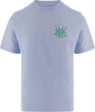 Amiri Light Blue Relaxed T-Shirt