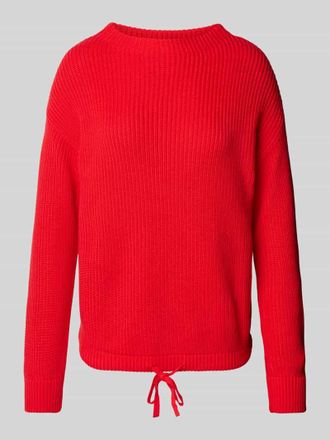 Jake*s Casual Strickpullover aus Baumwolle in Rot, Größe XS