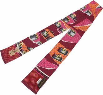 Louis Vuitton Pre-owned Silk scarves - Dames - Vintage Accessoires - Veelkleurig - ONE Size - Vintage
