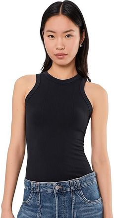 Free People So Soft Seamless Modal Tank Top Womens Clothing Black : MD-LG (Womens 8-12), Elastane/Modal/Polyamide