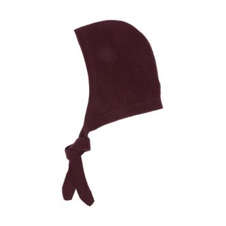 Soft Goat Geribbelde muts - Dames - Accessoires - Rood - Maat: ONE Size Wol