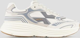 Alexander Smith Storm Man in white leather and mesh with grey details