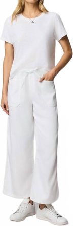 Splendid Lounge Denim Pants In White