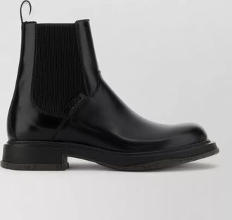 Gucci leather ankle boots