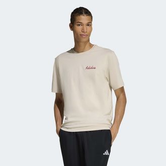 adidas T-Shirt ADIDAS SPORTSWEAR NOVELTY BOWL GRAFIK, Herren, Gr. XXL, wonder aluminium, Obermaterial: 100% Baumwolle, normal, Rundhals, Shirts T-Shirt