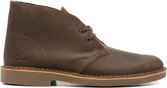 Clarks Desert Bt Evo lace-up boots - men - Calf Leather/Calf Leather/Rubber - 10.5 - Brown