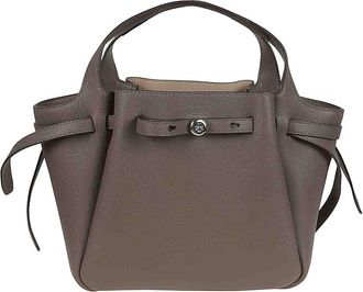 Tory Burch Romy Pebbled Satchel