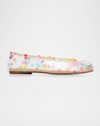 Maison Margiela Tabi Confetti Ballerina Flats