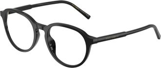 Dolce & Gabbana Optical Frame - Heren - Brillen - Zwart - 50 MM - Accessoires