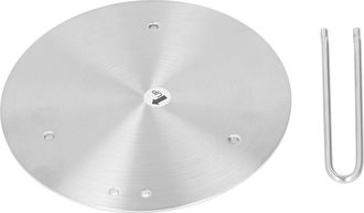 OEM Placa Difusora De Calor - Acero Inoxidable - Para Cocinas De Inducci&oacute;n Y Gas - 1 Unidad