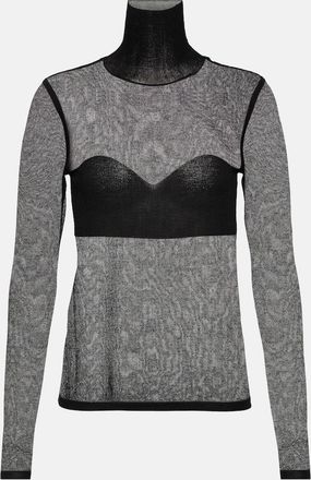 Nina Ricci Knitted turtleneck top