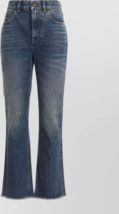 Golden Goose hem detail distressed contrast stitching