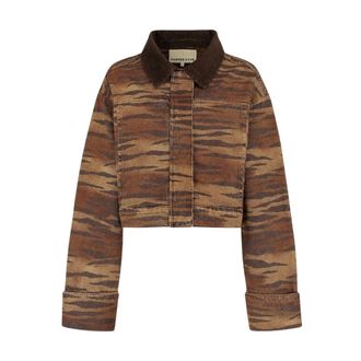 Harper & Yve Fiona Jacket - Dames - Jassen - Bruin - Maat: S Katoen