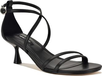 Nine West Jettie Ankle Strap Sandal in Black at Nordstrom Rack, Size 10.5