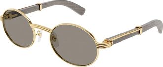 Cartier Accessoires, Dames, Geel, ONE Size, Premi&egrave;re Eyeglasses
