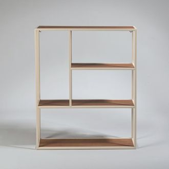 Maisons du monde Estanter&iacute;a de hierro forjado beige