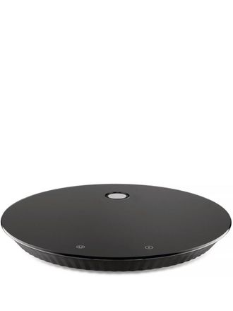 Alessi Plissé digital kitchen scale (27.5cm) - unisex - glass/Thermoplastic Resin - One Size - Black