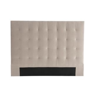 Miliboo Cabecero En Terciopelo Topo 160 Cm Halciona