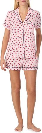 Kate Spade New York print short pajamas in Pink Print at Nordstrom, Size X-Small