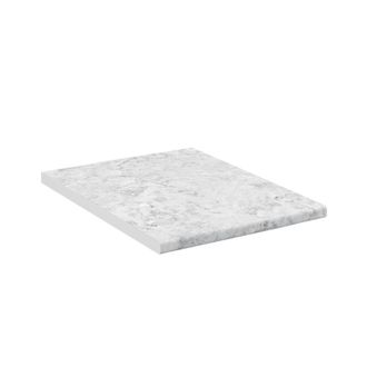 Vicco Encimera De Cocina R-line, Blanco/m&aacute;rmol, 45 Cm