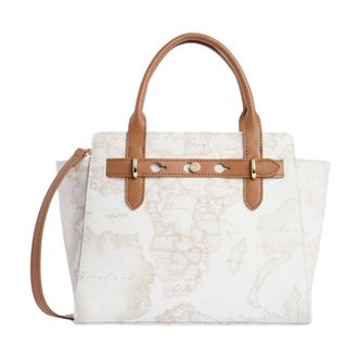 Alviero Martini 1A Classe Dames, Tassen, Wit, Maat: ONE Size Leer