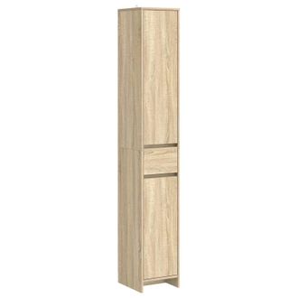 vidaXL Mueble De Cuarto De Ba&ntilde;o Roble Sonoma 30 X 33 X 190 Cm Vidaxl
