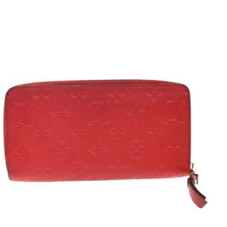 Louis Vuitton Pre-owned Portefeuille zippy Monogramme Empreinte - Dames - Vintage Accessoires - Rood - ONE Size - Leer - Vintage