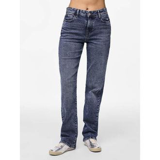 Pieces Rechte jeans, standaard taille
